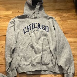 women’s chicago hoodie size large